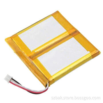 Li-polymer battery, 7.4V 2,700mAh, 8.5 x 80 x 74mm size for POS machine